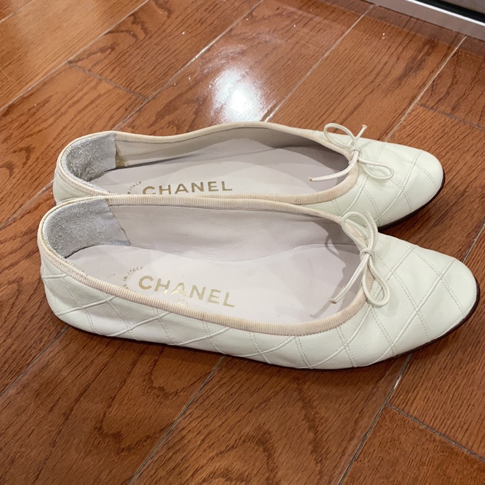 Chanel DIAMOND stitch flats - Picture 2 of 4